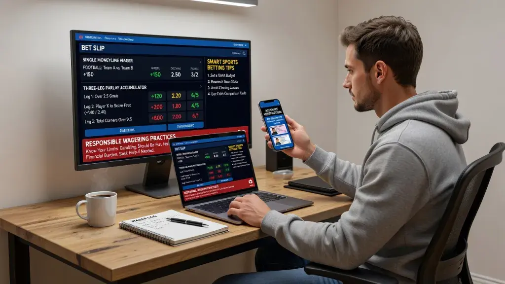 How to Place a Bet Online: Bet Slip Guide, Smart Sports Betting Tips, and Responsible Wagering Practices